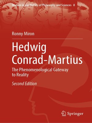 cover image of Hedwig Conrad-Martius